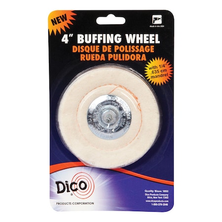 Dico Dico Cordless 4 in. Buffing Wheel 527-41-4M
